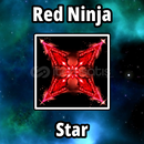 Red Ninja Star ⭐ Blade Ball Red Ninja Star ⭐ Blade Ball
