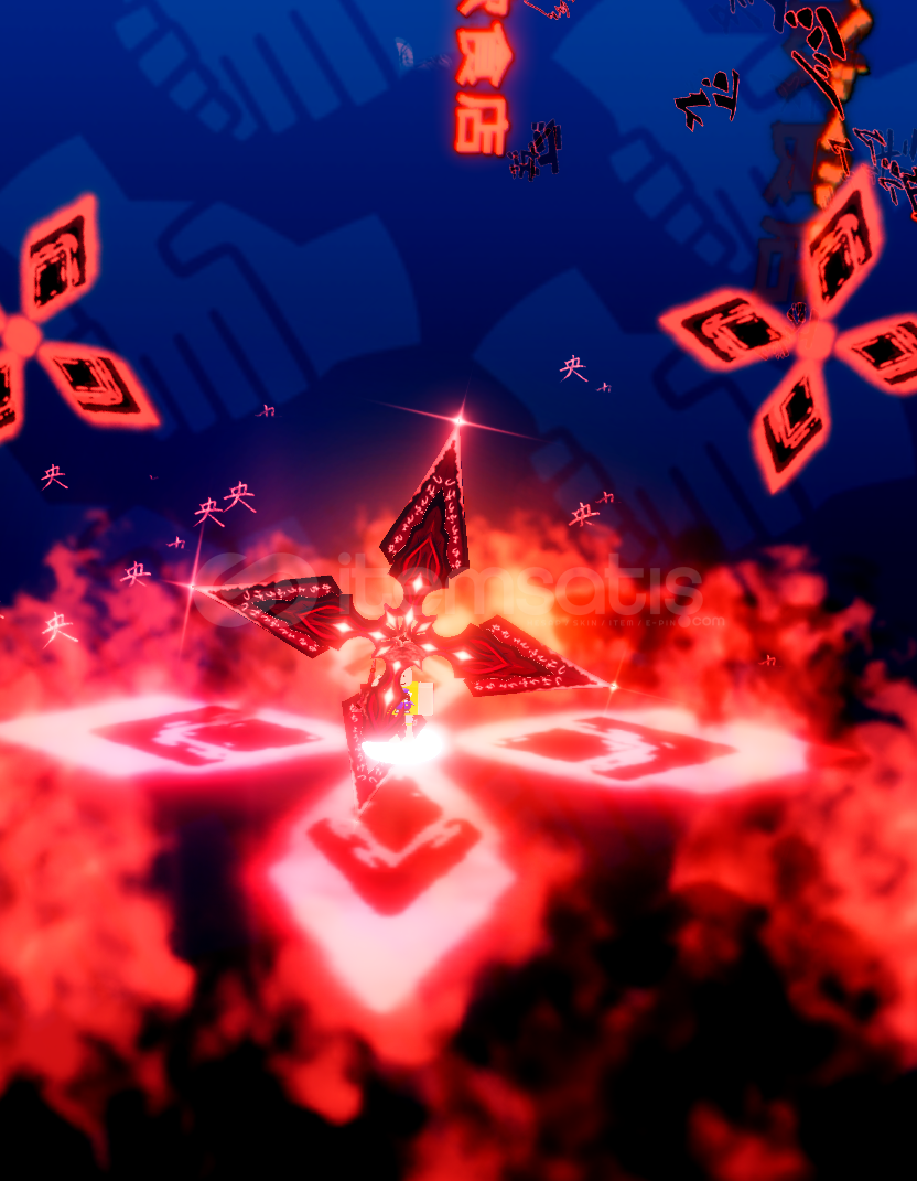 Red Ninja Star Explosion | Blade Ball Red Ninja Star Explosion | Blade Ball