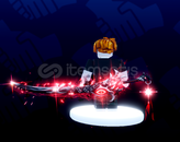 Red Oni Katana | Blade Ball