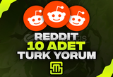 ✨Reddit 10 Adet Türk Yorum!