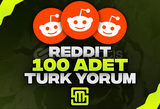 ✨Reddit 100 Adet Türk Yorum!