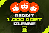 ✨Reddit 1.000 Adet İzlenme!