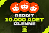 ✨Reddit 10.000 Adet İzlenme!