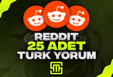 ✨Reddit 25 Adet Türk Yorum!