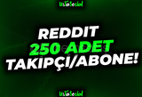 ⭐Reddit 250 Abone/Takipçi!