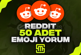 ✨Reddit 50 Adet Emoji Yorum!