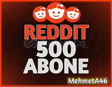 Reddit 500 Abone