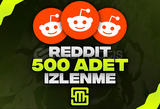 ✨Reddit 500 Adet İzlenme!