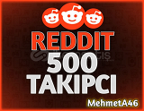 Reddit 500 Takipçi