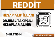 REDDİT HESAP ALINACAK