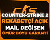☢️REKABETÇİ AÇIK CS2 STEAM☢️GARANTİ