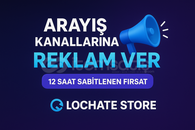 Reklam Kanalda 12 Saat Sabit Reklam Şansı!