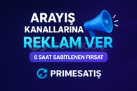 Reklam Kanalda 6 Saat Sabit Reklam Şansı!