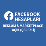  Reklam ve Marketplace Erişim Facebook Hesap