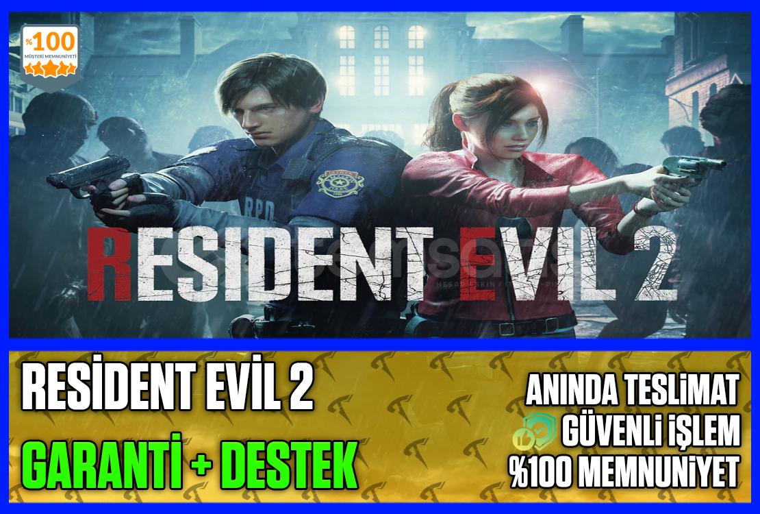 ⭐️☘️Resident Evil 2❤️Garanti & Sorunsuz❤️ ⭐️☘️Resident Evil 2❤️Garanti & Sorunsuz❤️