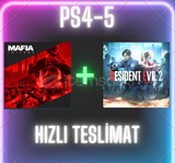 Resident evil 2+maifa 1-2-3 ps4-5 