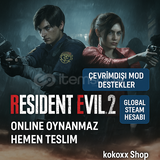 ⭐ Resident Evil 2 Steam Hesab ✨Ömür Boyu Garanti