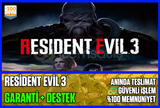 ⭐️☘️Resident Evil 3❤️Garanti & Sorunsuz❤️