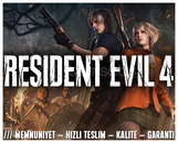 Resident Evil 4 + KORUMA + HIZLI TESLİM+GARANTİ Resident Evil 4 + KORUMA + HIZLI TESLİM+GARANTİ