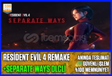 ⭐️☘️Resident Evil 4 Remake + Separate Ways DLC