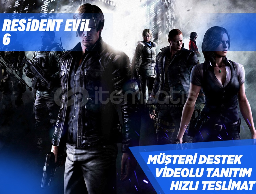 ✅ Resident Evil 6  ✅ Resident Evil 6