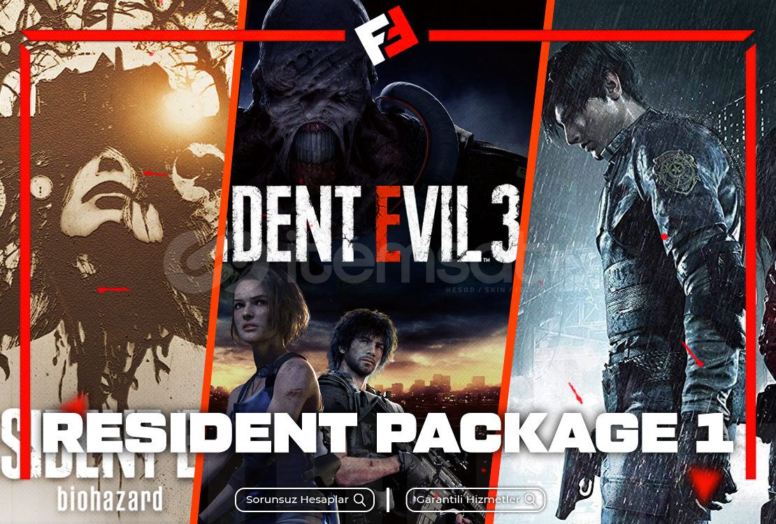 ⭐RESİDENT EVİL BİOHAZARD/2/3+GARANTİ⭐ ⭐RESİDENT EVİL BİOHAZARD/2/3+GARANTİ⭐