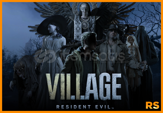 Resident Evil Village + Garanti! Resident Evil Village + Garanti!