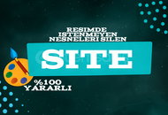 Resimde İstenmeyen şeyleri Silen Site