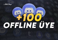 (RESİMLİ) 100 Discord Offline Üye