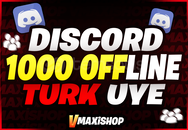 ⭐[RESİMLİ] DİSCORD 1000 OFFLINE TÜRK ÜYE