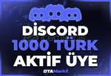 ⭐[RESİMLİ] DİSCORD 1000 TÜRK AKTİF ÜYE !⭐