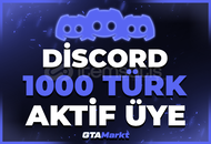 ⭐[RESİMLİ] DİSCORD 1000 TÜRK AKTİF ÜYE!⭐