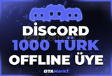 ⭐[RESİMLİ] DİSCORD 1000 TÜRK ÇEVRİMDIŞI ÜYE ⭐