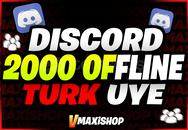 ⭐[RESİMLİ] DİSCORD 2000 OFFLINE TÜRK ÜYE