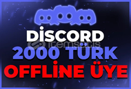 ⭐[RESİMLİ] DİSCORD 2000 TÜRK ÇEVRİMDIŞI ÜYE⭐