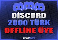 ⭐[RESİMLİ] DİSCORD 2000 TÜRK ÇEVRİMDIŞI ÜYE⭐