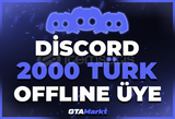 ⭐[RESİMLİ] DİSCORD 2000 TÜRK ÇEVRİMDIŞI ÜYE⭐