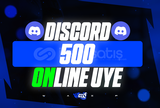 ⭐[KALİTE] Discord 500 7/24 Online Üye + RESİM