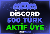 ⭐[RESİMLİ] DİSCORD 500 TÜRK AKTİF ÜYE !⭐