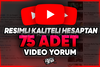 ⭐ [RESİMLİ] GERÇEK HESAPTAN 75 ÖZEL VİDEO YORUM