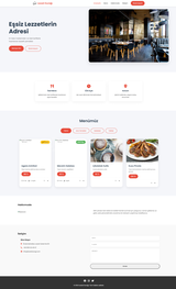 Restorant Web Sitesi açıklamayı oku!