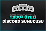 ツ REWARDS [+1.000]Gerçek Üyeli Discord Sunucusu