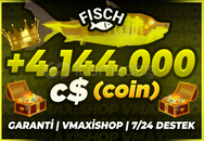 ⭐[RGB MYTHİCAL]⭐ FİSCH +4M/4.144.000 C$ ✅ HIZLI