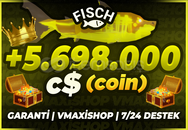 ⭐[RGB MYTHİCAL]⭐ FİSCH +5M/5.698.000 C$ ✅ HIZLI