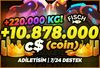 ⭐RGB SECRET!⭐FİSCH +10M/10.878.000 C$ ✅HIZLI