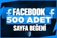⭐[SORUNSUZ]⚡FACEBOOK 500 SAYFA BEĞENİSİ & TAKİP⭐