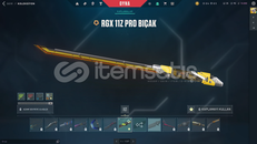 RGX 11Z PRO BIÇAK + 3 VANDAL SKİNİ + 1 PHANTOM