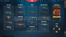 RGX KARAMBİTLİ 5 BIÇAKLI FULL VALORANT HESABI