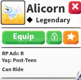 Ride ALİCORN