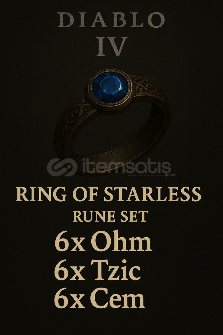RING OF STARLESS SKIES RÜN SETİ / Sezon 10 RING OF STARLESS SKIES RÜN SETİ / Sezon 10